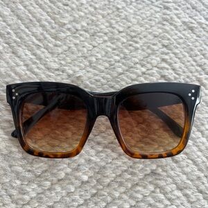 Big Stylish Black and Brown Sunglasses